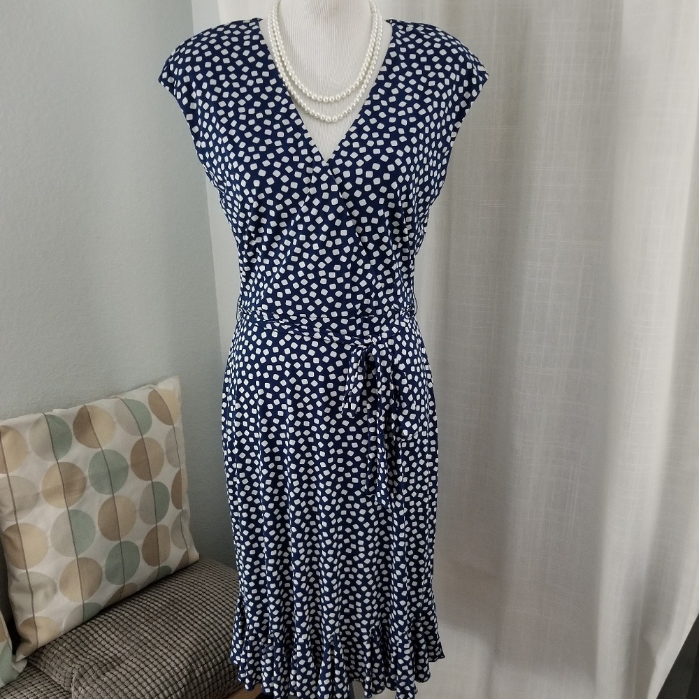 Blue Midi dress